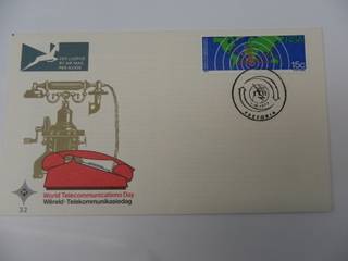 RSA 1.32 (1973) - World Telecommunications Day FDC