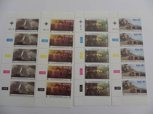 RSA 3.25 (1980) - National Art Gallery Mint Control Block Set