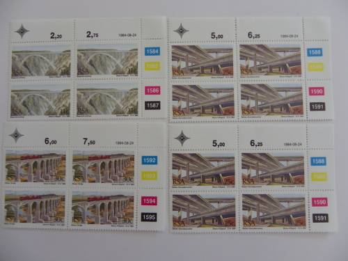 RSA 4.09 (1984) - South African Bridges Mint Control Block Set