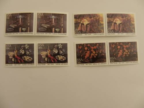 RSA 4.11 (1985) - Paintings by Frans Oeder Mint Set in Pairs