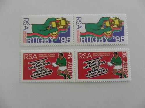 RSA 6.14 (1995) - Rugby World Cup Mint Pairs