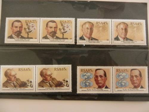 RSA 5.16 (1991) - SA Scientists Mint Set in Pairs