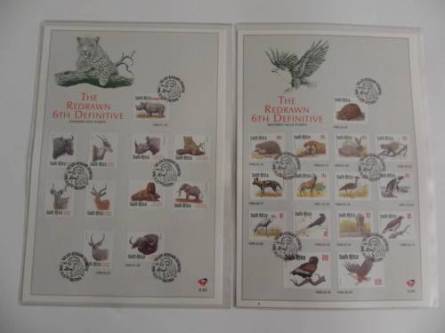 RSA 6.83 & 6.84 (1998) - 6th Definitive Series Redrawn Folders (SACC @ R560-00)