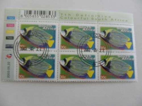 RSA 7th Series (2000) - Fauna & Flora 30c CTO Cancelled Control Block