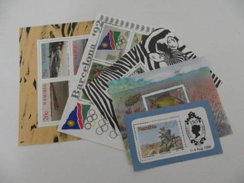 Namibia - Miniature Sheets x 5 (Bid per sheet to take all)