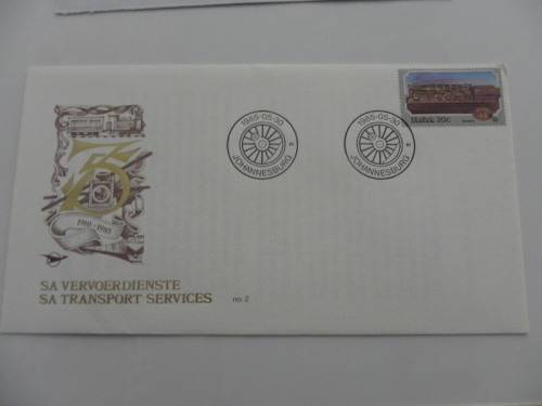 RSA (1985) - SA Transport Services FDC #2