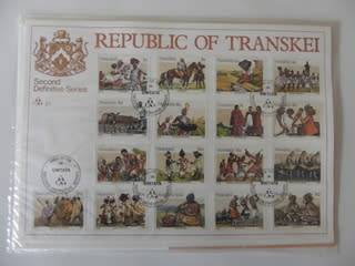 Transkei 2nd Definitive Series (1984) - SAPO Issued Folder