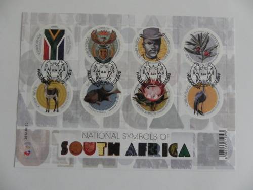 RSA 8.29 (2012) - National Symbols Full Sheet CTO Cancelled