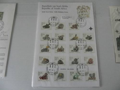 RSA 5th Definitive Series (1988) - SAPO Issued Folder