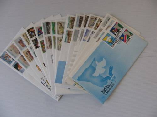 Namibia - Set of FDC`s x 17 (No duplication) Bid per FDC to take all