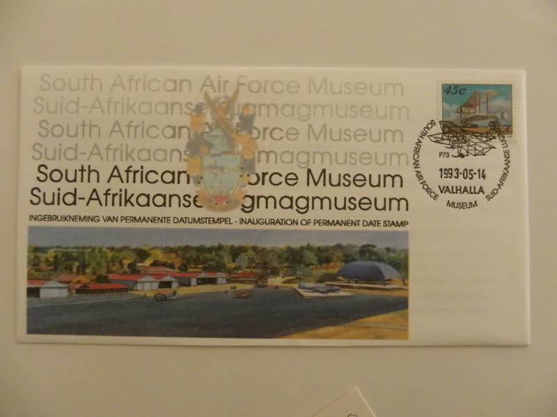RSA (1993) - SA Airforce Museum Illustrated FDC