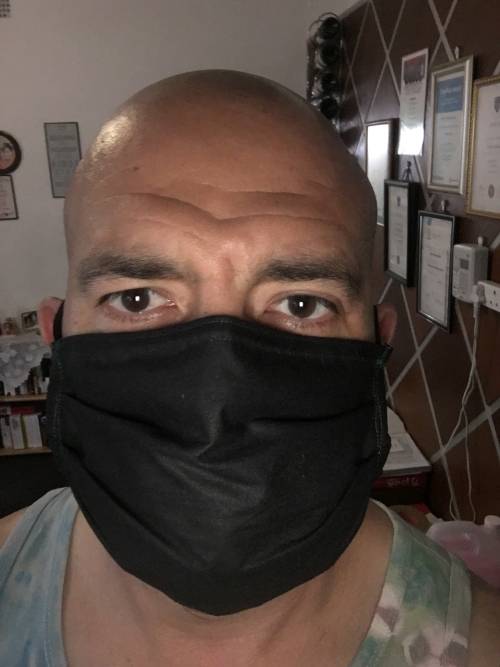 Facemasks custom - 3 Layers Fabric- Polyurethene And Cotton