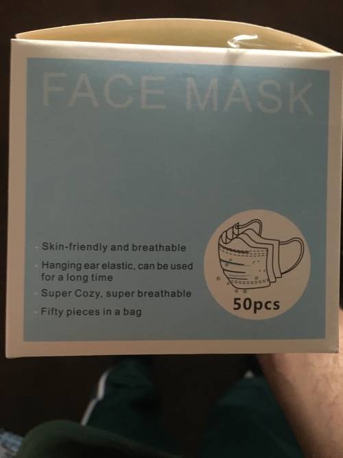 Facemask Disposable Surgical-Pack Of 50