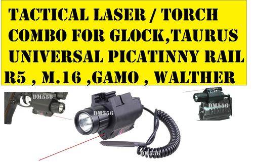 TACTICAL LASER TORCH COMBO FITS ALL PICTINNY RAILS ESPECIALLY GLOCK R 2395.00
