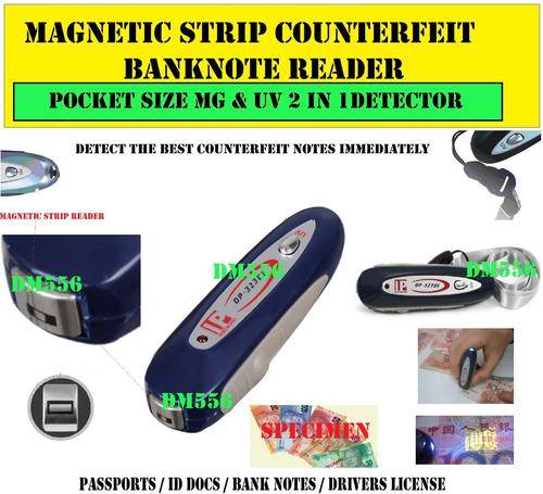 NEW POCKET ELECTRONIC  MAGNETC STRIP COUNTERFEIT BANKNOTE DETECTOR R295.00