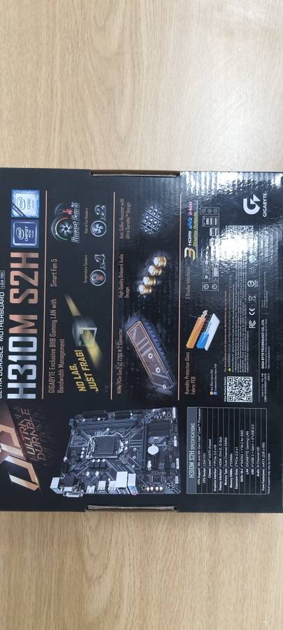 Gigabyte H310M S2H Intel H310 Coffee Lake LGA1151 Micro ATX Desktop Motherboard