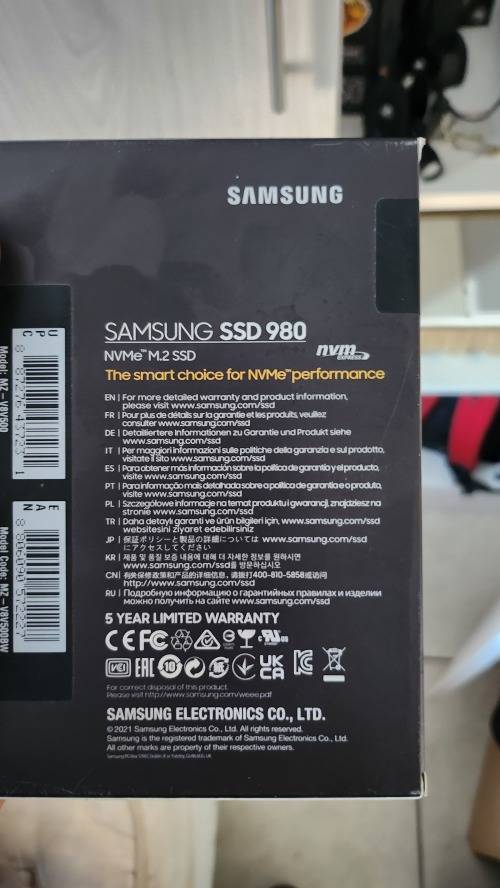 *LARE ENTRY*  Samsung 980 M.2 SSD 500GB