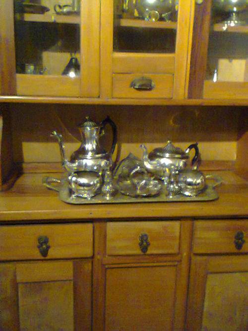 A Rare 65 year Old " EM-ESS Plate " complete Tea & Coffee Set made in England In Good Condition