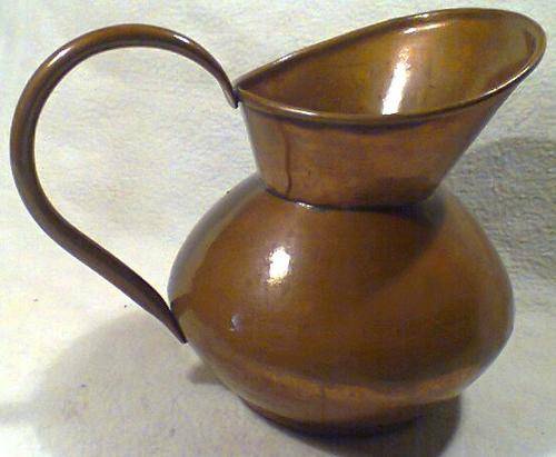 A Real Old rare Vintage " De Klerk " Origanl Copper JUG in Excellent Condition.