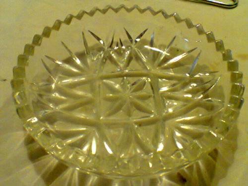 Collectible Lot of Tea Sieves 8 x Serviette Rings + Cut Glass Pin Bowl. All in good S/Hand and Used.