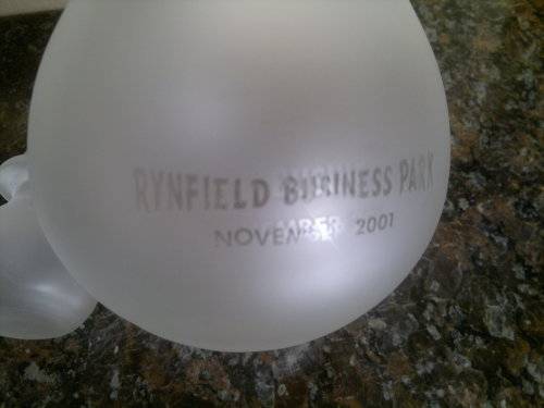 2 x Vintage Frosted Glass Items. A Frog with Bird motif & a decanter both are clean No cracks at all