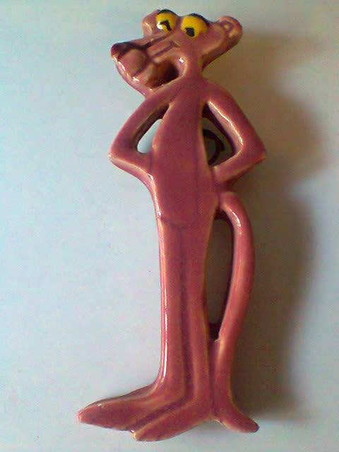 3 Collectors Items. The Pink Panther wall hanging figurines. Hand Made Buxi RSA. Ideal for display.