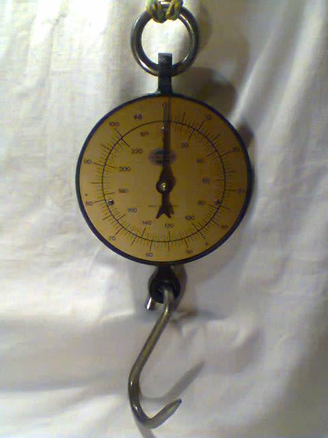 Vintage "Zeigerschnellwaage" 100Kg/220Lbs Spring Balance Scale. Made in Germany in original box