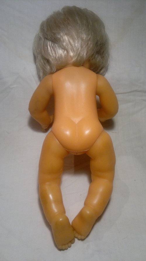 Vintage Pretty Drinking Wetting 1980's Doll First Love style 44cm with clothes well played with.