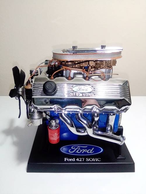 A MAN CAVE Must. A real collectors piece This mounted Ford 427 SOHC 1:6 Scale Engine complete.