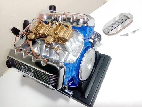 A MAN CAVE Must. A real collectors piece This mounted Ford 427 SOHC 1:6 Scale Engine complete.