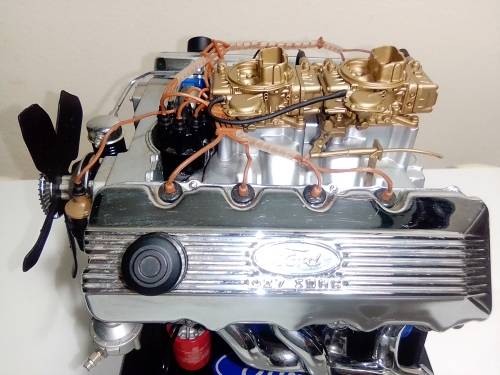 A MAN CAVE Must. A real collectors piece This mounted Ford 427 SOHC 1:6 Scale Engine complete.