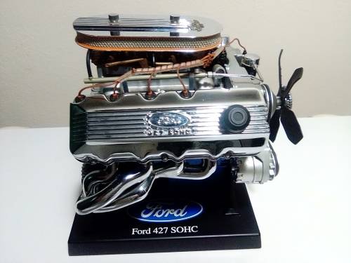 A MAN CAVE Must. A real collectors piece This mounted Ford 427 SOHC 1:6 Scale Engine complete.