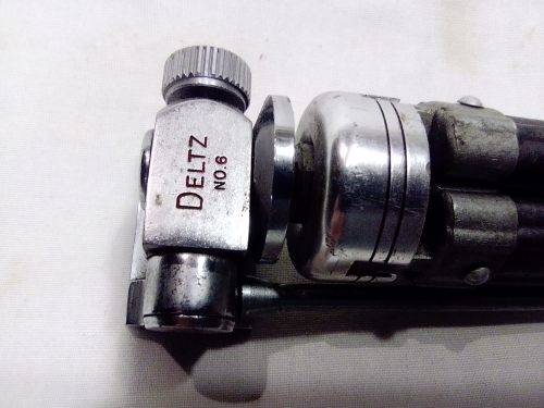 A RARE vintage`Daltz` no6 camera tripod. Size 42cm up to127cm in good condition.