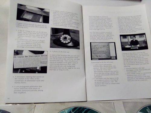 MAKE ME AN OFFER on Vintage PC Game ` Black Dahlia ` 8 CD`s by Dennis Hopper.