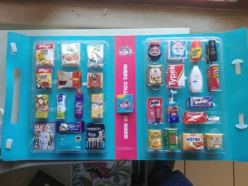 Checkers Little Shop 2 Mini Collectables full set in Box