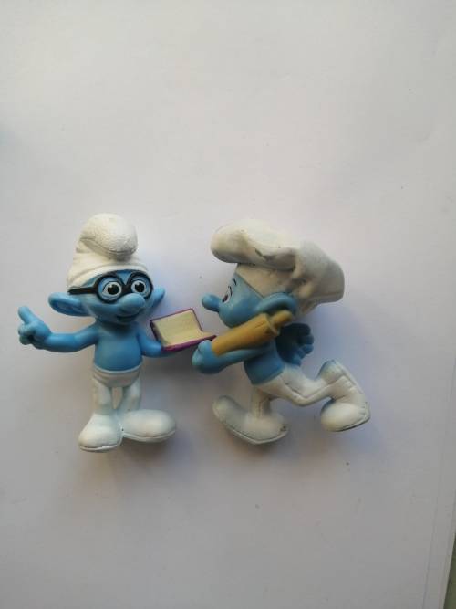 Smurfs - Brainy and Baker