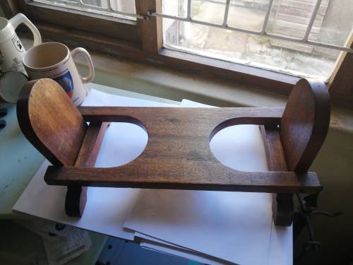 Wooden Vintage Voortrekker Book Shelf