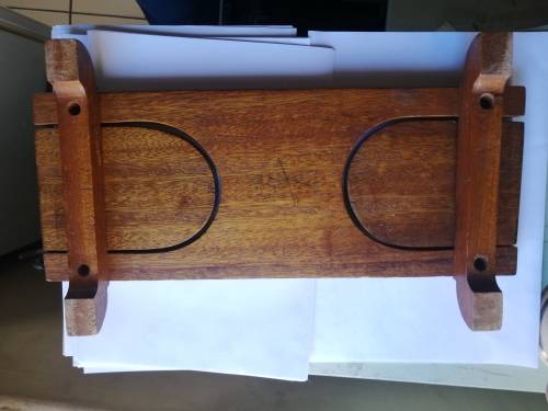 Wooden Vintage Voortrekker Book Shelf