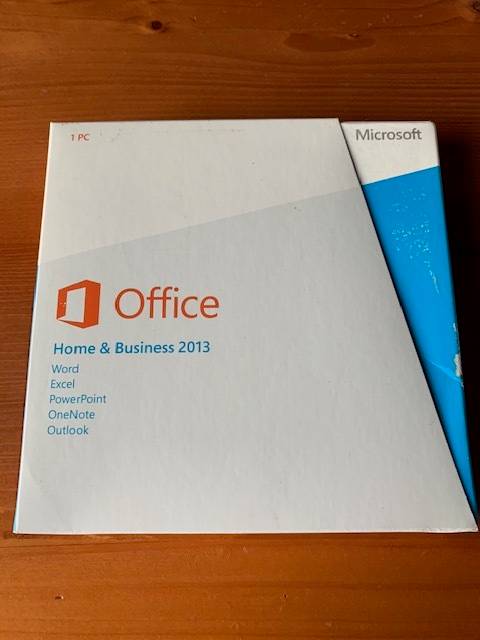 Original Genuine Microsoft Office Home and Business 2013