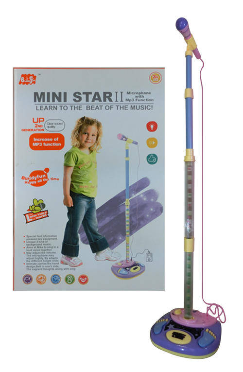 Mini Star Microphone with MP3 Function