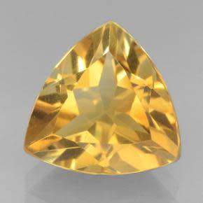 Natural Mined Trillion Citrine 9.15mm 1.790cts