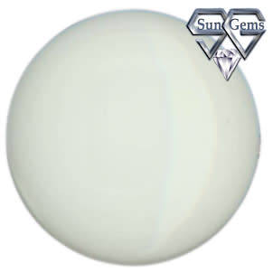 Natural Mined White Agate 8.40mm 2.12cts