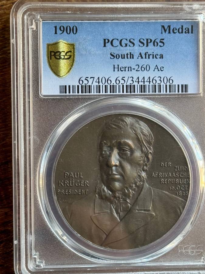 1900 Paul Kruger Medal