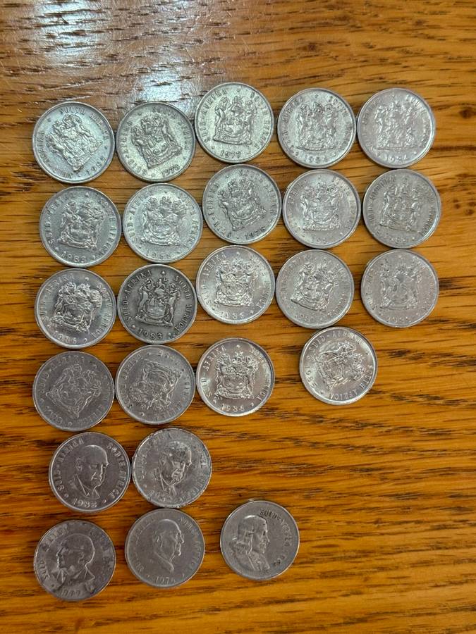 Old Republic of South Africa coins