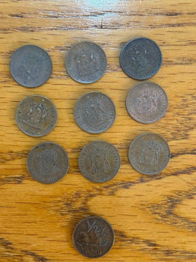 Old Republic of South Africa coins
