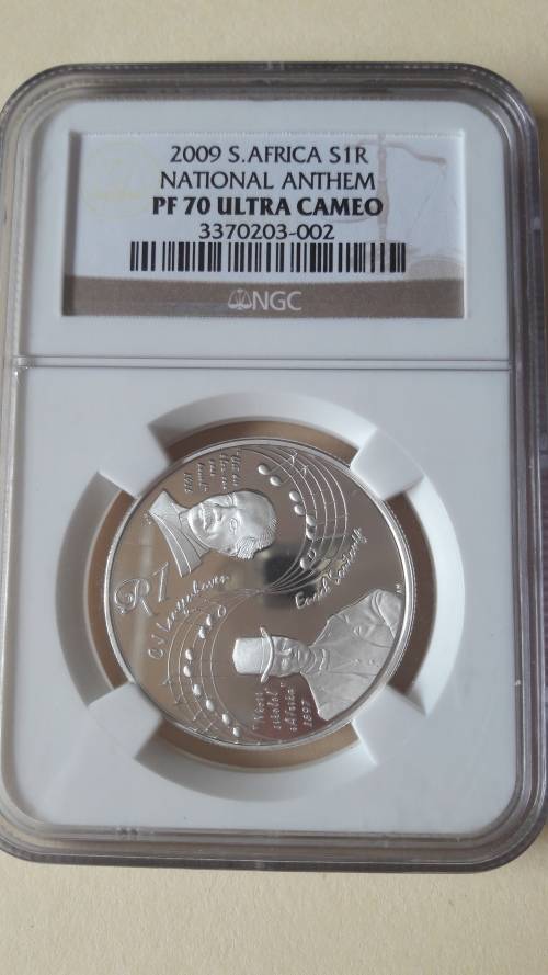 2009 Protea R1 National Anthem PF70 Ultra Cameo NGC Graded !!