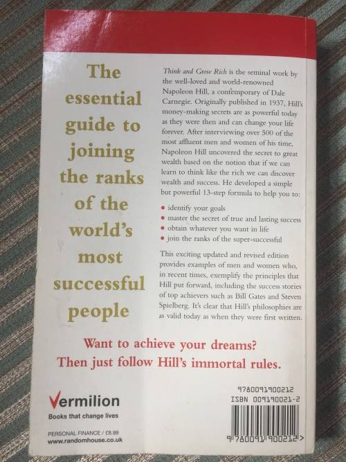 Think and Grow Rich by Napoleon Hill
