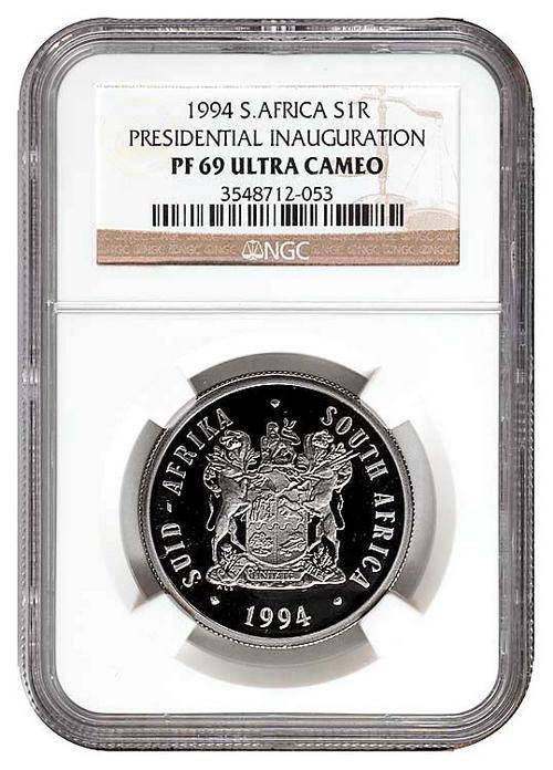 1994 Presidential Inauguration Silver R1 !!!!! NGC Graded !!! PF 69