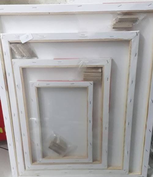 4 PCS BLANK CANVAS 60*50,50*40,40*30,30*20CM