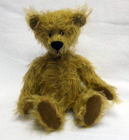 Hand made mohair teddy bear